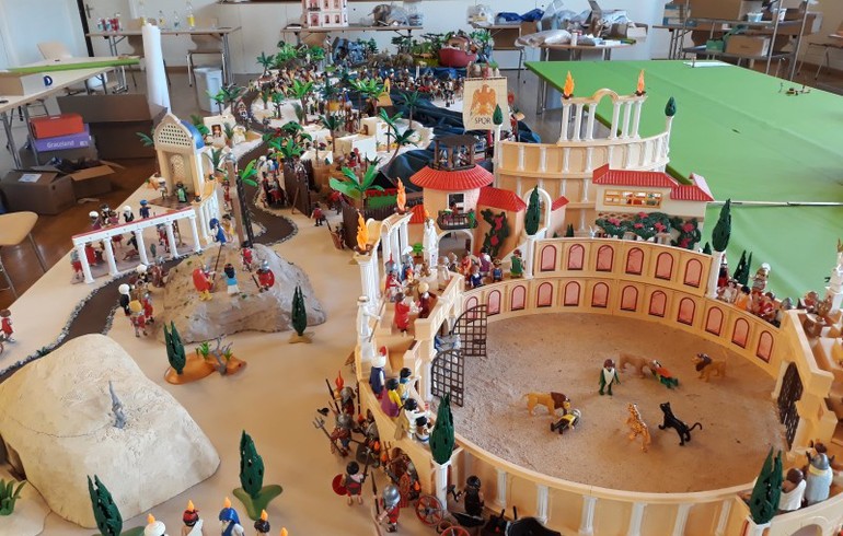 Scènes bibliques en Playmobil à Moutier