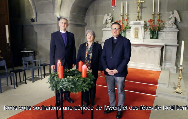 Message œcuménique et vœux de Noël des trois Églises nationales