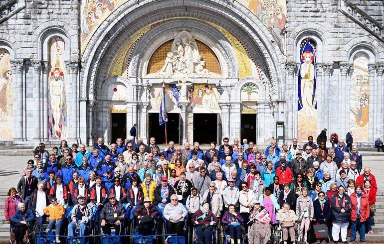 La photo souvenir de Lourdes