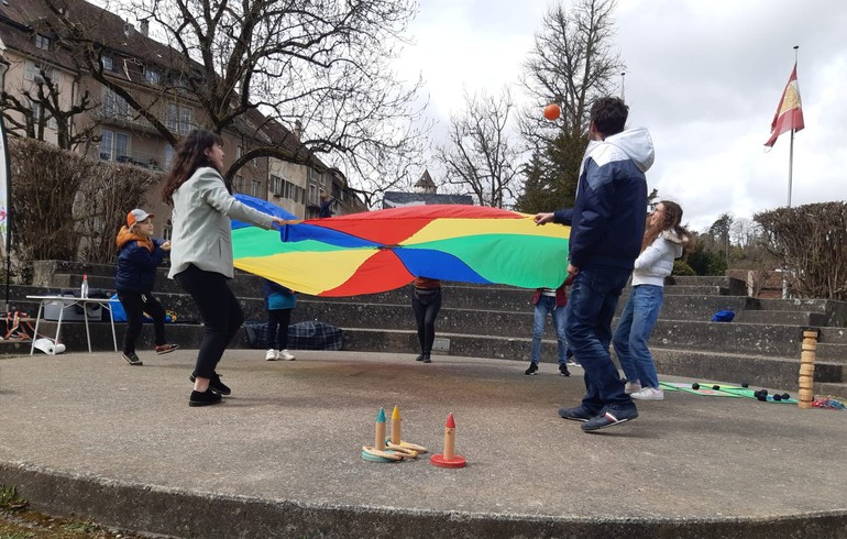 Animations et jeux de rue à Porrentruy