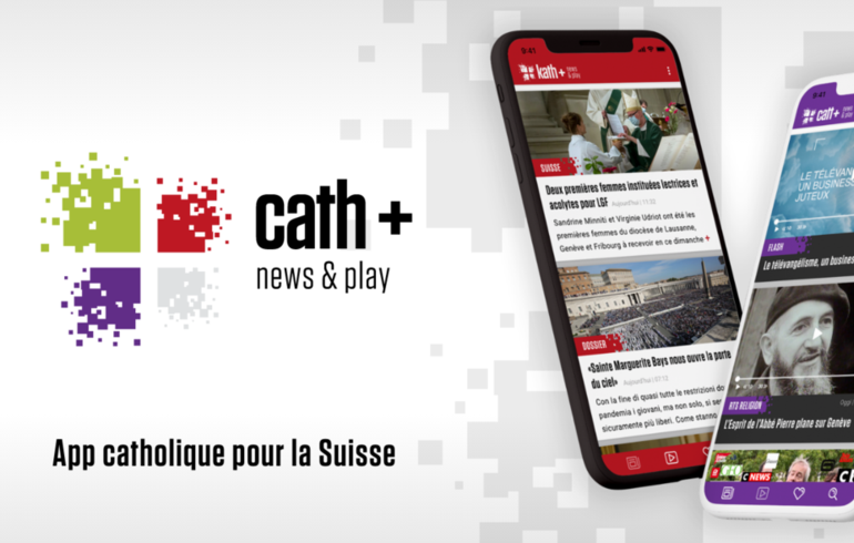 Avec la nouvelle app «cath+», mettez l'Église dans votre poche!