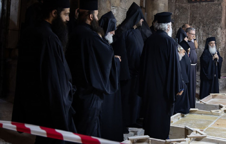 Dallage du Saint-Sépulcre: les chefs des Églises à l’heure des choix