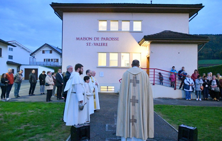 Inauguration de la maison de paroisse St-Valère