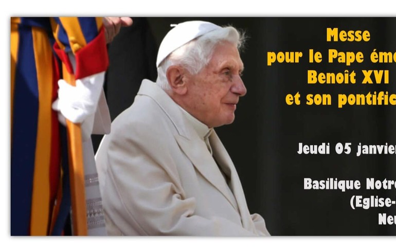 Messe pour le Pape émérite Benoît XVI et son pontificat