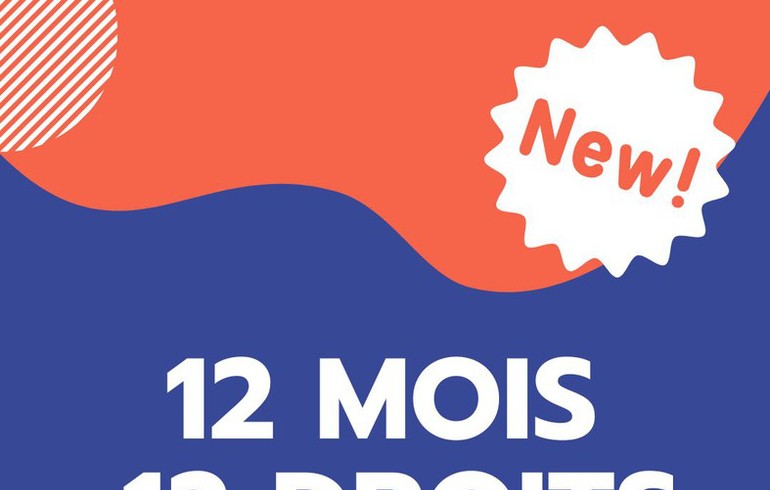 12 mois, 12 droits - édition 2023