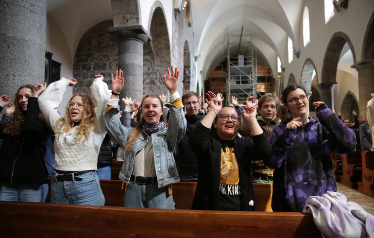 JMJ: les jeunes se mettent en route à Saint-Maurice