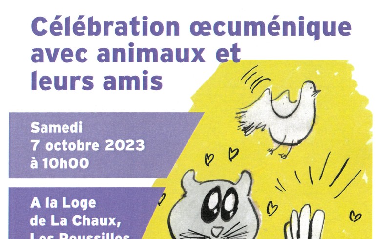 Célébration oecuménique avec animaux et leurs amis