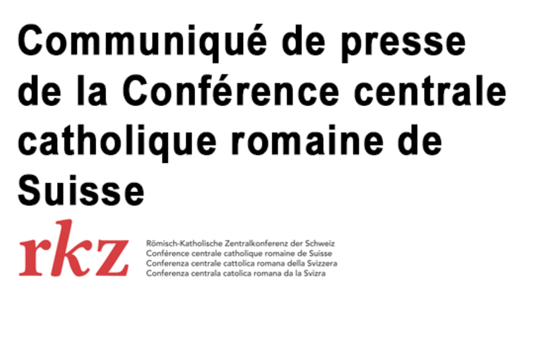 Communiqué de presse de la RKZ