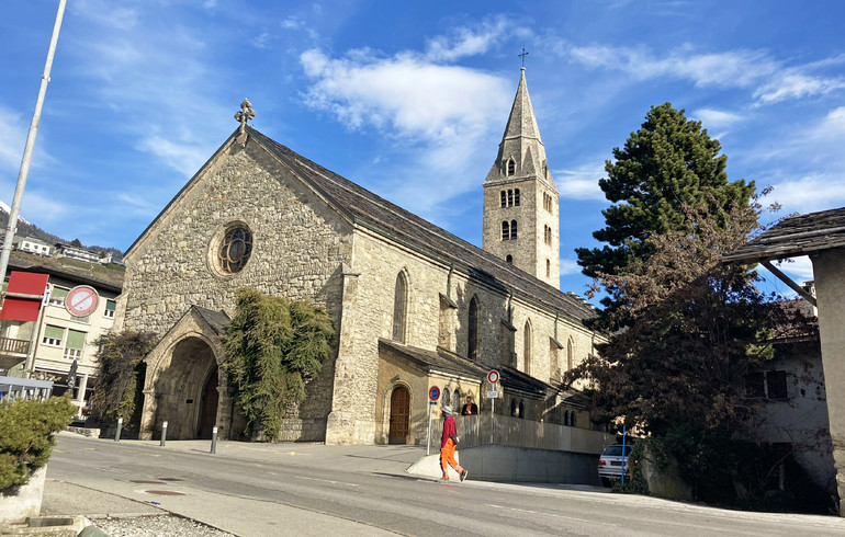 Messe radio-TV à l’église de St-Germain, Savièse (VS)