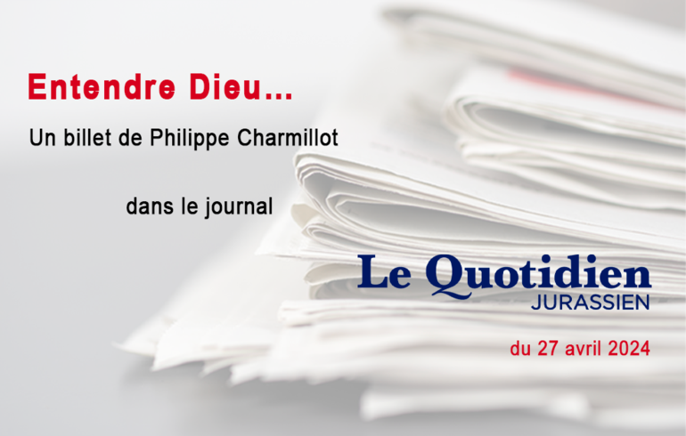Entendre Dieu…