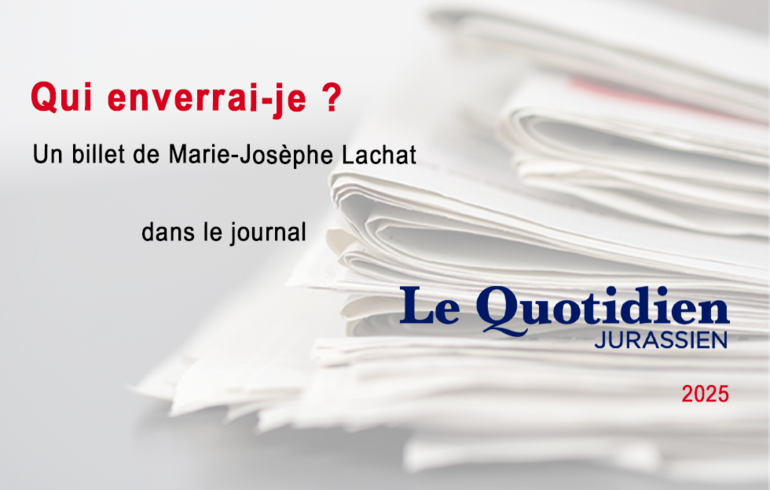 Qui enverrai-je ?