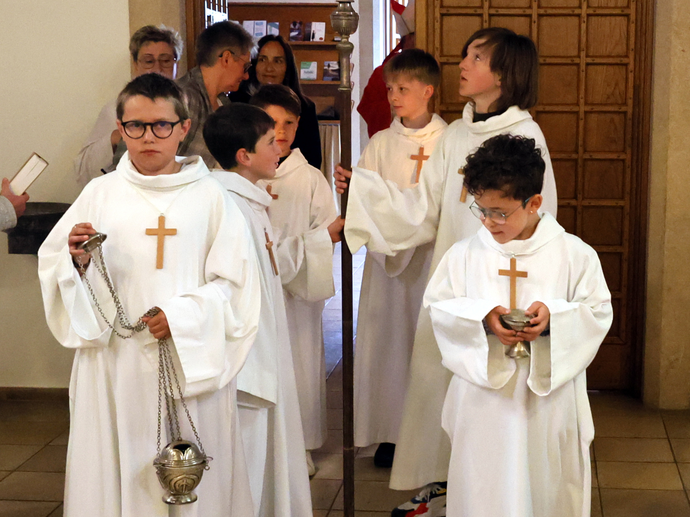 Servants et servantes de messe