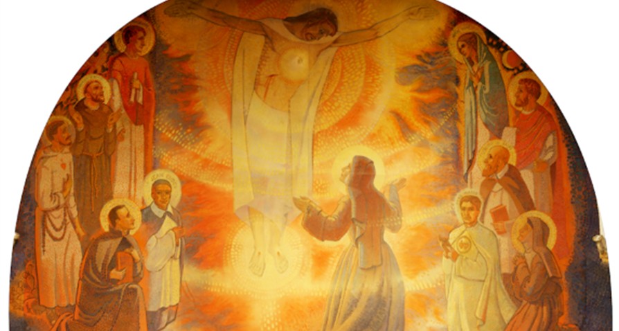 Adoration du Saint-Sacrement,  Sacré-Cœur de Jésus