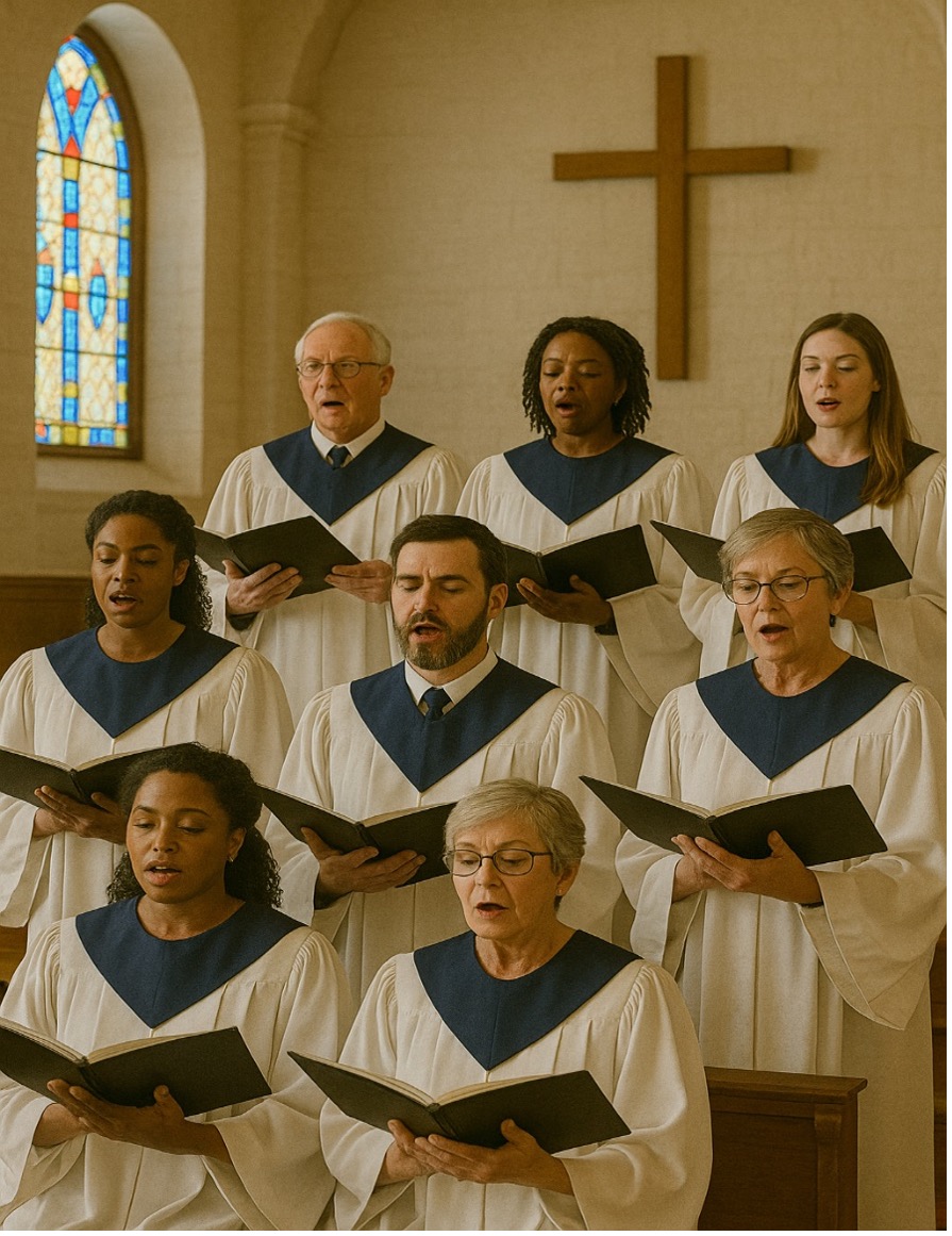 El coro de la Misión