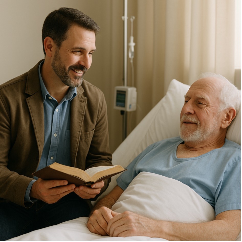 Visita a enfermos y a residencias de ancianos