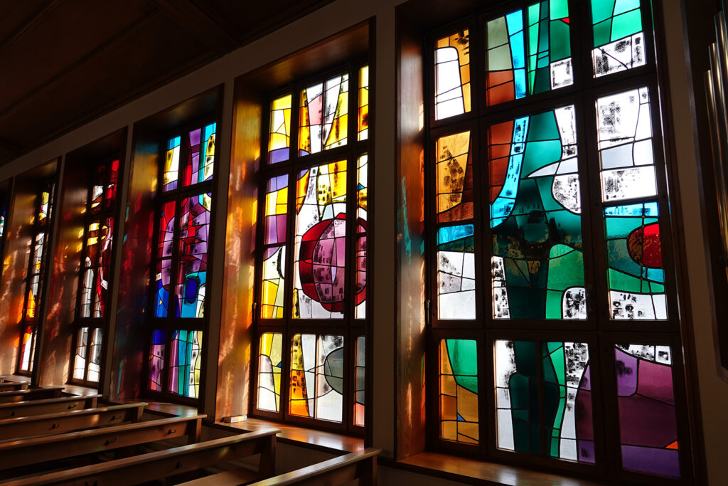 Vitraux chapelle St Joséph, Delémont