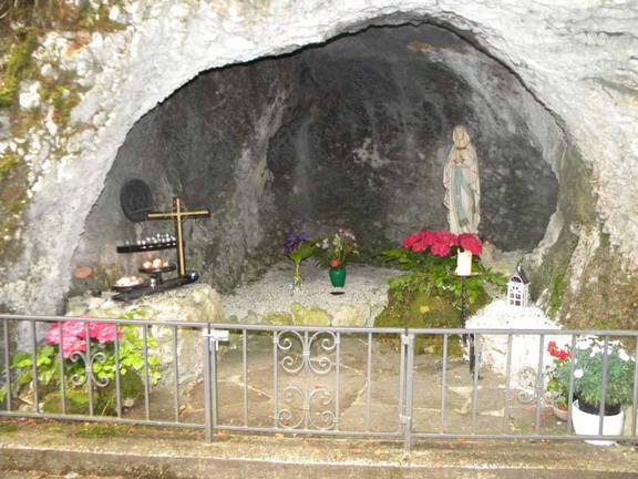Grotte Notre-Dame de Lourdes à Courfaivre