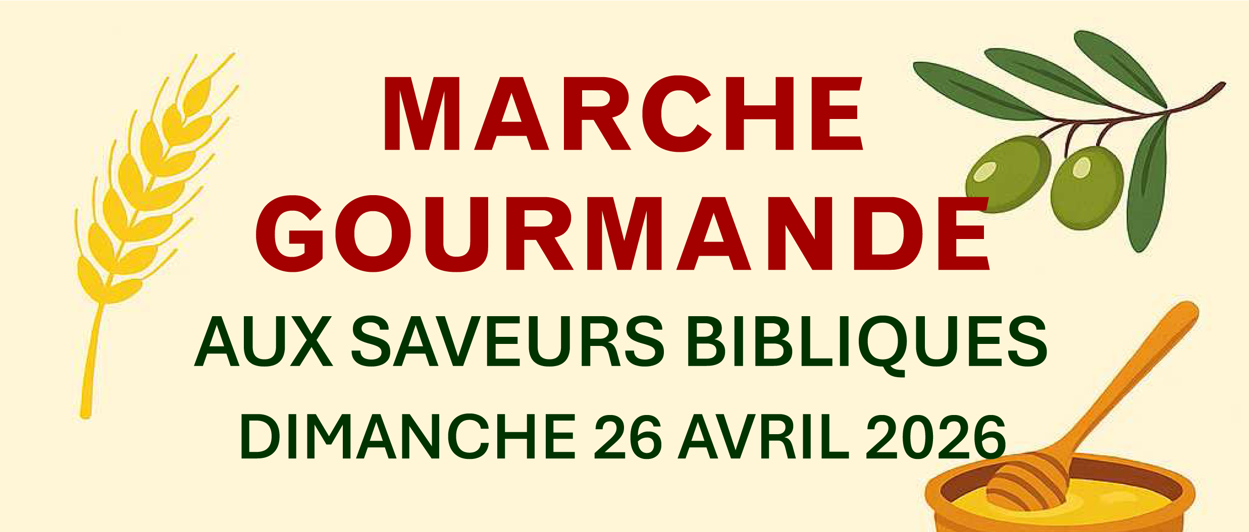Marche gourmande aux saveurs bibliques