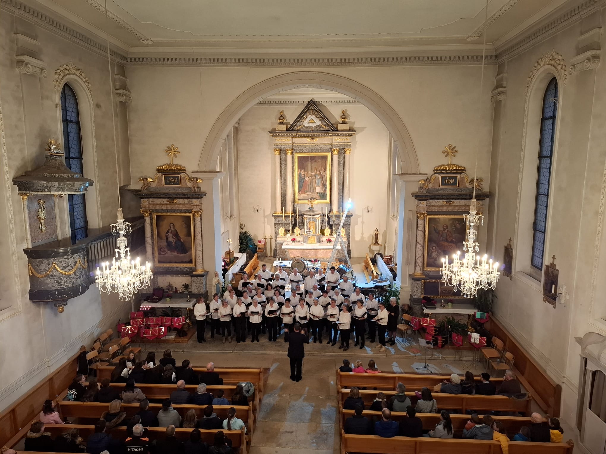 Concert de Noël de la Ste Cécile Montsevelier-Mervelier et fanfare Concordia