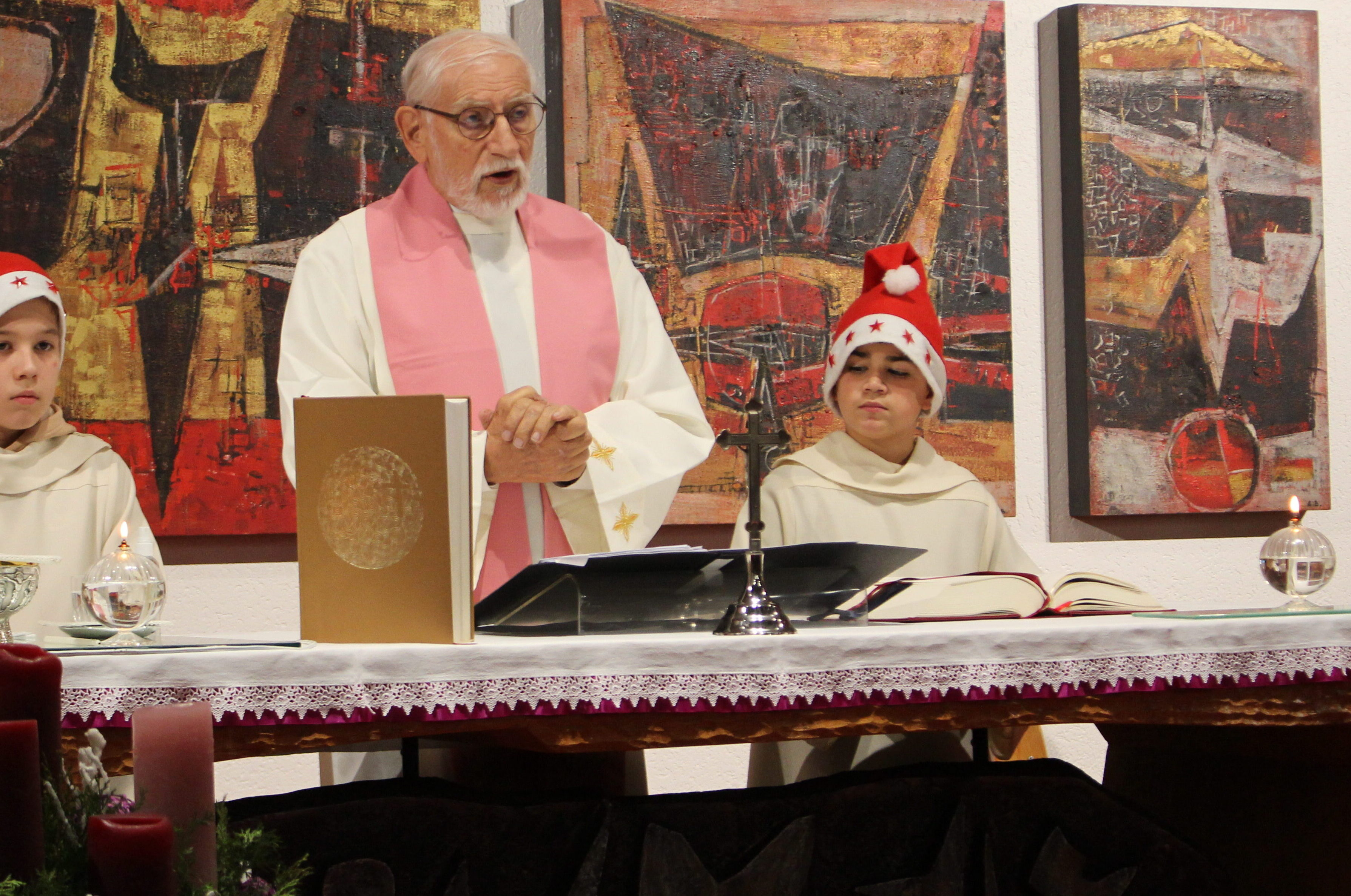 Célébration de remerciement au Père Orlando Gaido