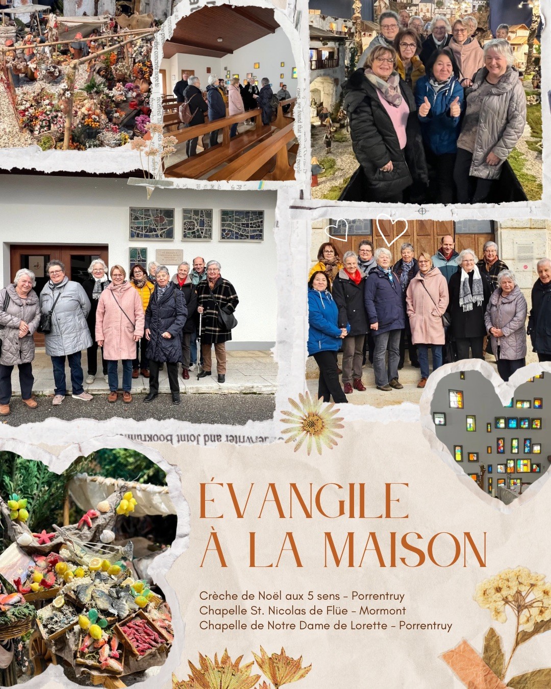 Évangile à la maison de Moutier