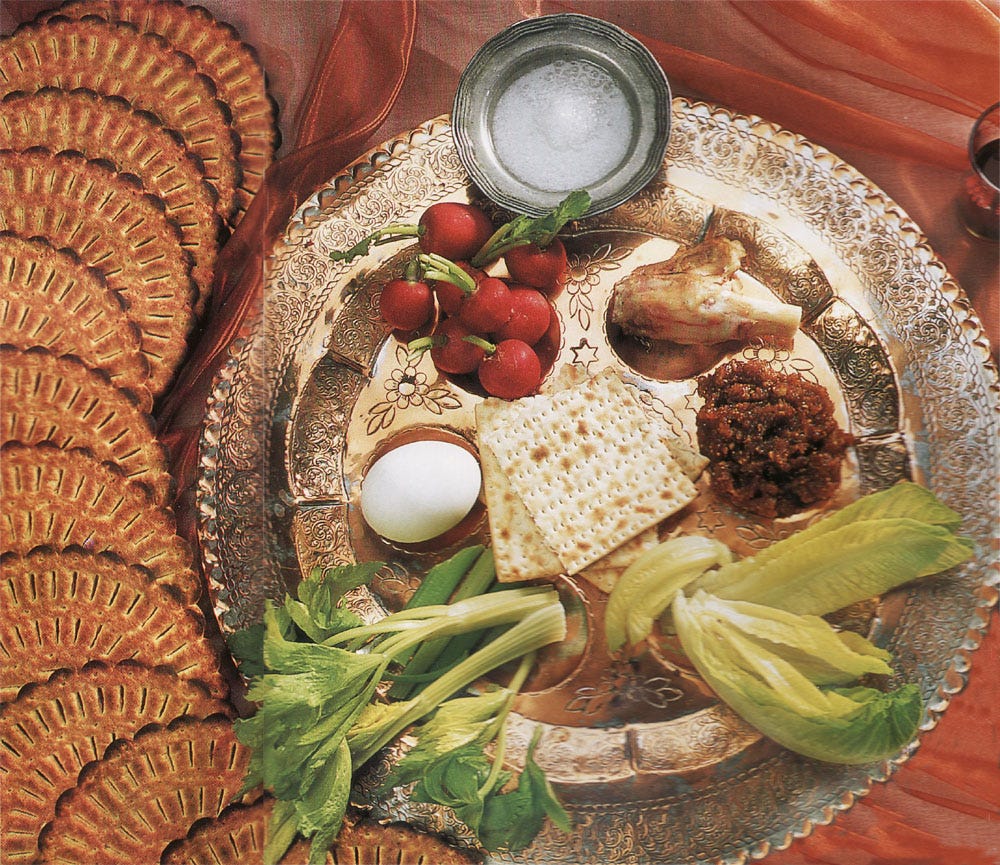 Repas pascal et messe du Jeudi saint