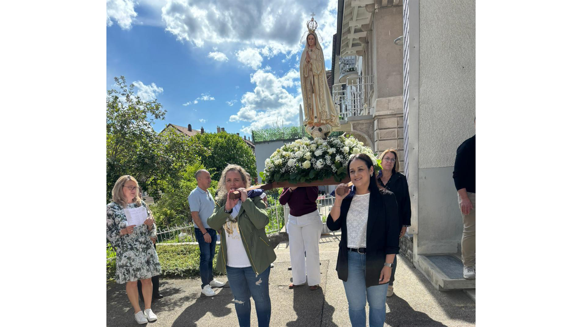 Célébration de la Vierge de Fatima à Tramelan