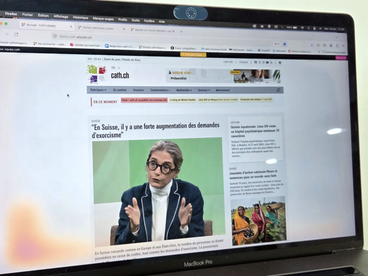 Le nouveau site de cath.ch est en ligne!
