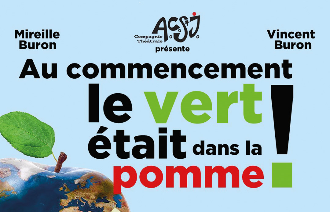 Au commencement le vert était dans la pomme !