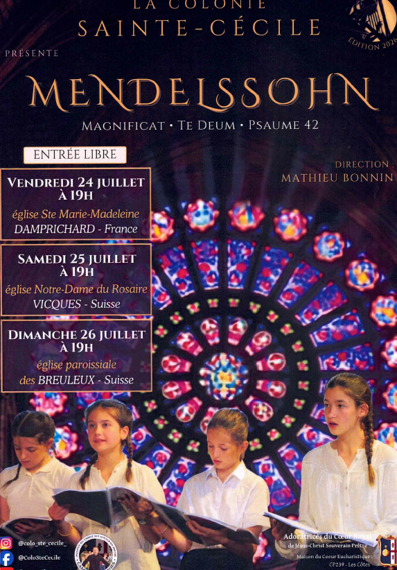 Concert de la Colonie Sainte-Cécile