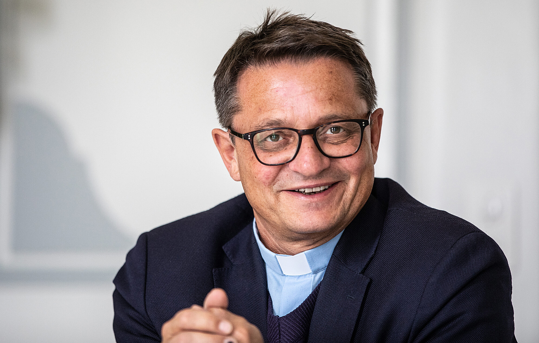 Visite pastorale: messe avec l&rsquo;évêque Felix