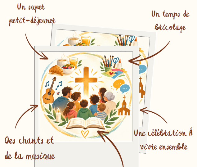 En famille pour célébrer – Moutier